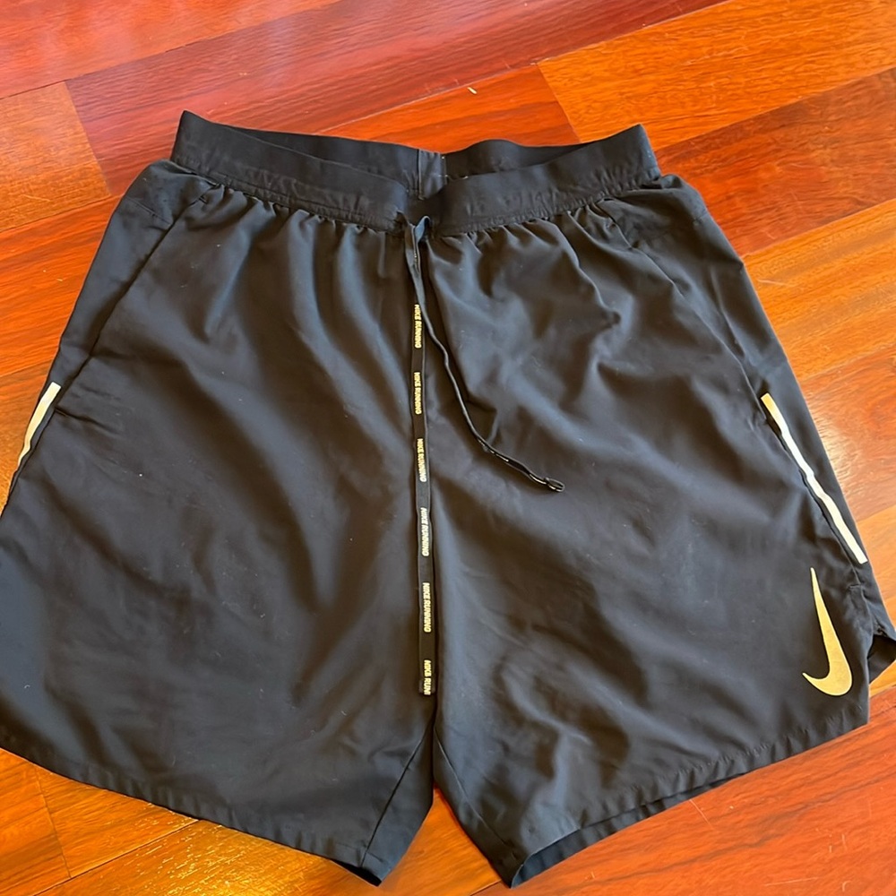 Nike running 2 in 1 shorts size small